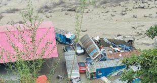 Flood in Rasuwa